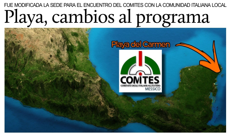 Playa del Carmen, cambio de sede para el encuentro con el Comites.