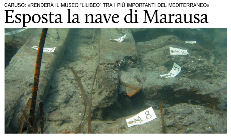 Esposta a Marsala la nave romana di Marausa, la pi completa mai scoperta.