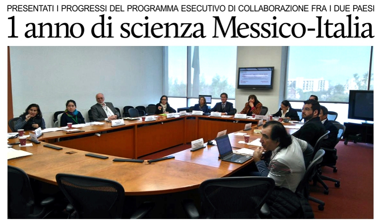 Cooperazione scientifica Italia-Messico: presentati i risultati del primo anno.
