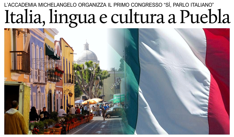 Primo Congresso della lingua e della cultura italiana a Puebla.