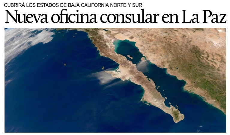 Nueva oficina consular honoraria en Baja California.