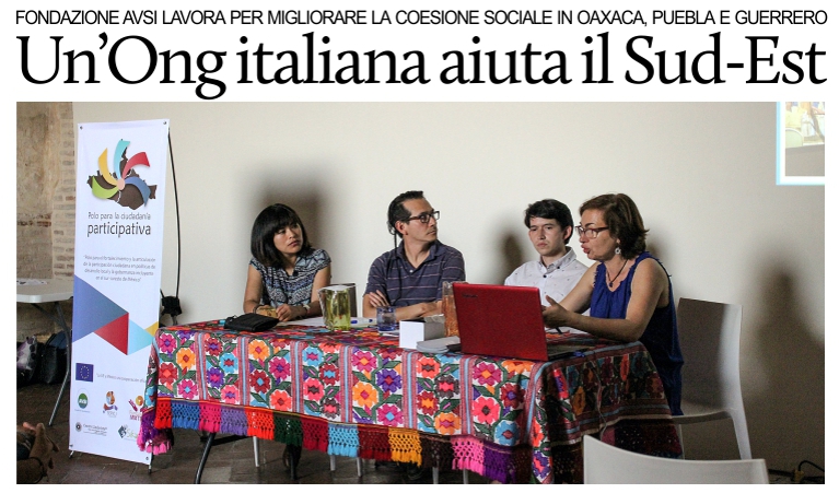 L'organizzazione italiana AVSI presenta un progetto per migliorare la coesione sociale nel sud-sud-est del Messico.