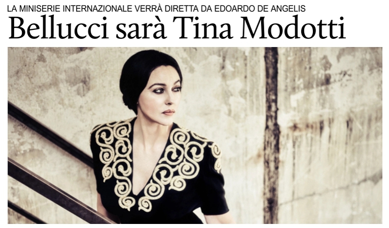 Monica Bellucci sar Tina Modotti.
