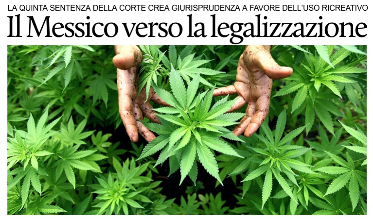 Cannabis, il Messico verso la legalizzazione.