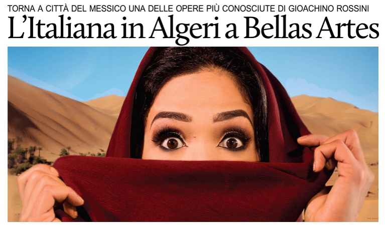 L'Italiana in Algeri, di Rossini, a Citt del Messico.