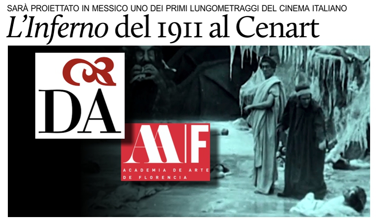 L'Inferno, capolavoro del cinema italiano muto, sar proiettato a Citt del Messico.