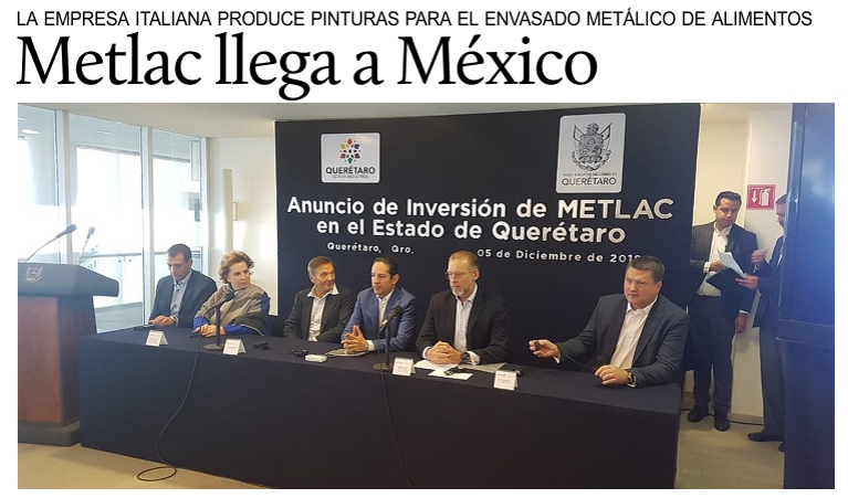 Metlac llega a Mxico.