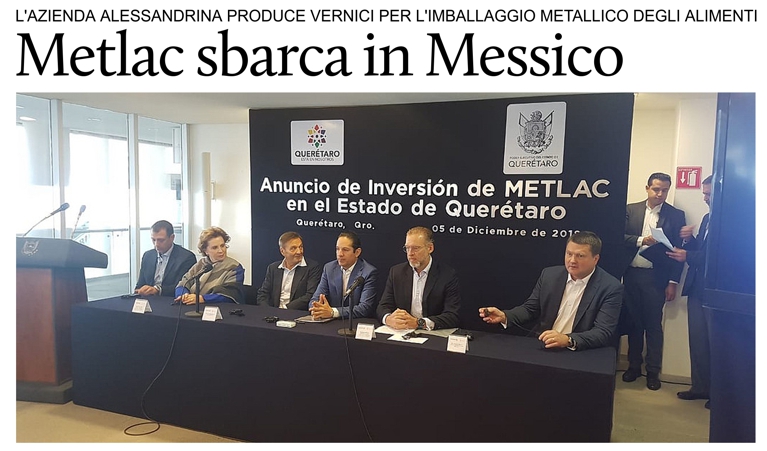 Metlac sbarca in Messico.