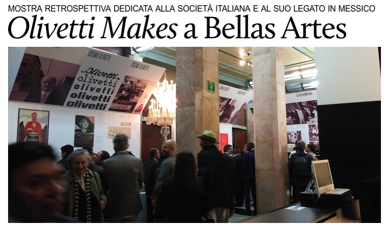 Olivetti Makes, l'eredit di un'epoca a Bellas Artes.