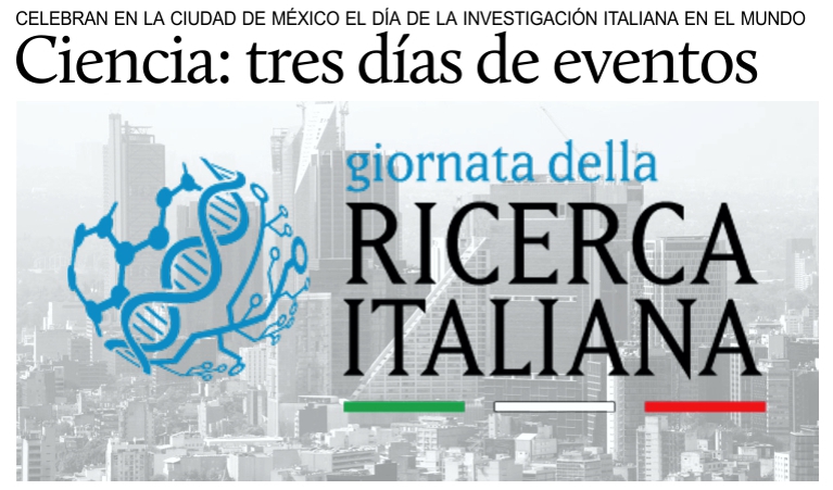 Se celebra en la Ciudad de Mxico el Da de la Investigacin Italiana en el Mundo.