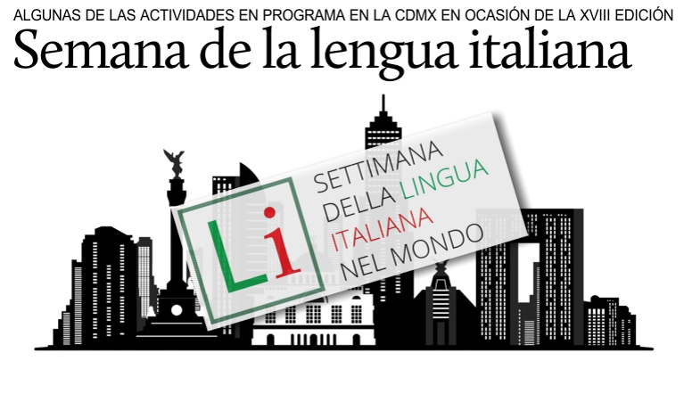 Semana de la Lengua Italiana: actividades en la CdMx.