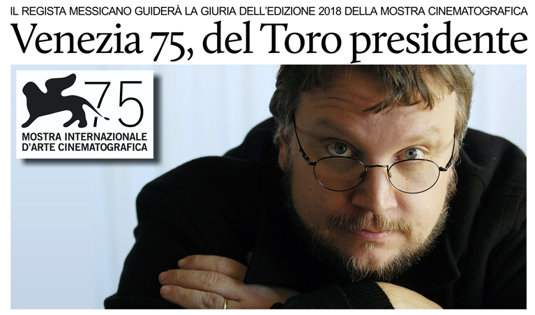 Guillermo del Toro presieder la giuria della 75 Mostra cinematografica di Venezia.
