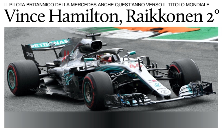 Monza, Hamilton beffa Raikkonen, Vettel solo 4.