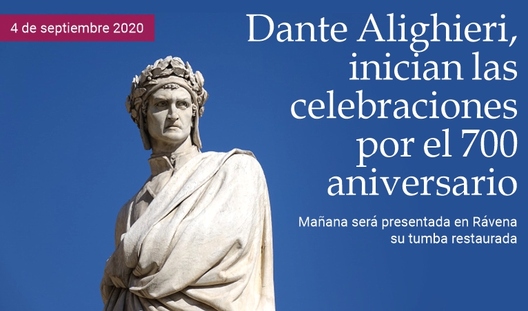 Dante, celebraciones por el 700 aniversario luctuoso