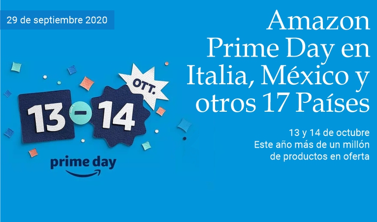 Amazon Prime Day en Mxico, Italia y otros pases