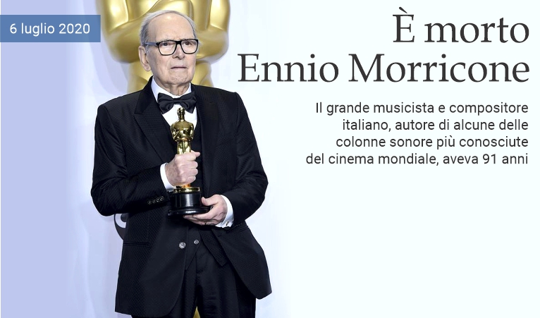  morto Ennio Morricone