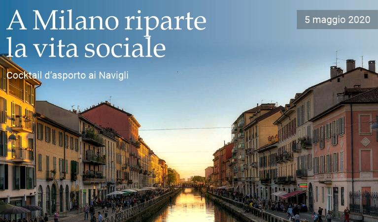 A Milano riparte la vita sociale