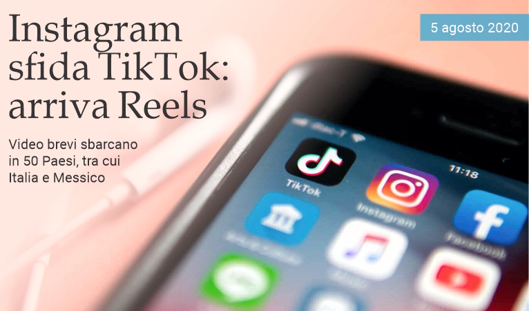 Instagram sfida TikTok: arriva Reels