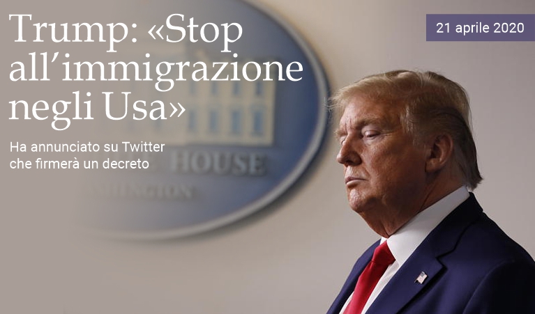 Trump: Stop all'immigrazione negli Usa