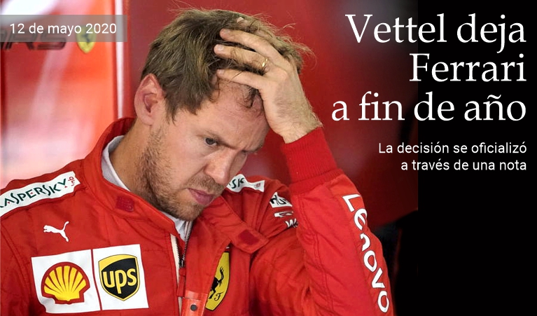 Vettel deja Ferrari a fin de ao