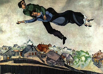 Chagall, gli innamorati. 1913-1918