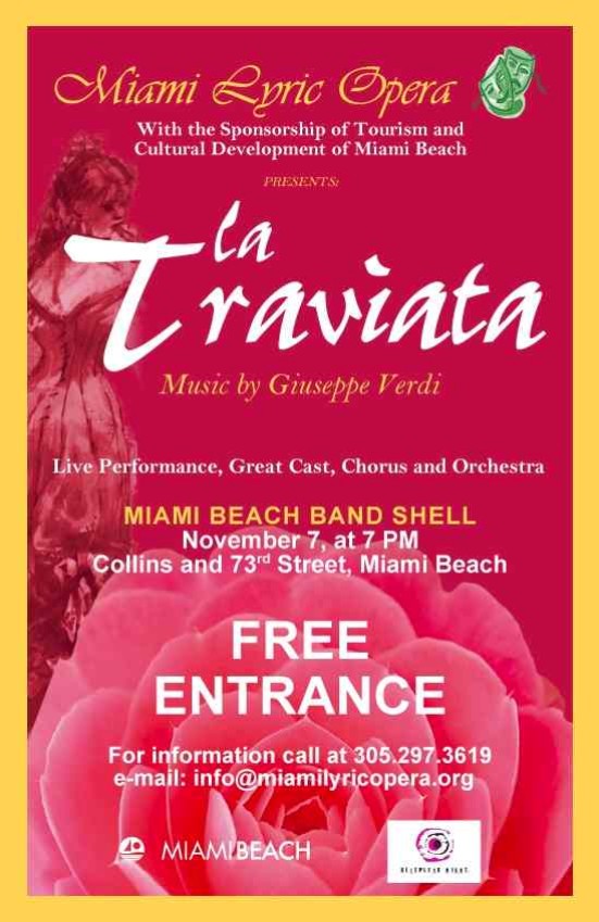 La Traviata. Miami Lyric Opera.