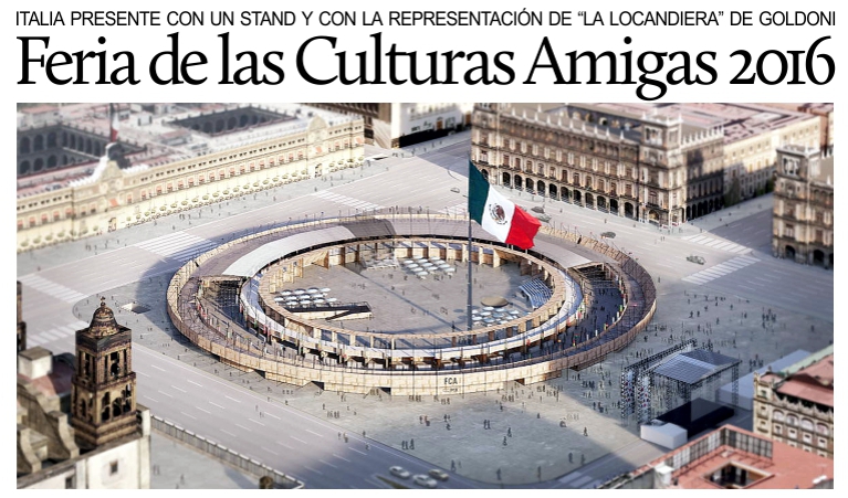 Italia presente en la Feria de las Culturas Amigas 2016 de la Ciudad de M�xico.