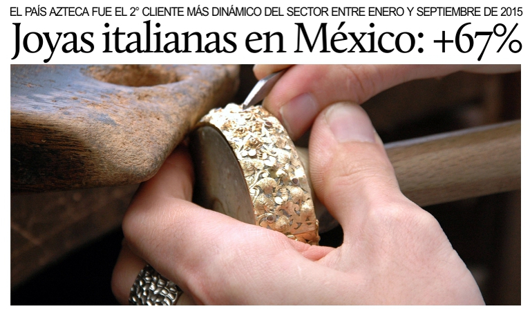 Crece 67% la presencia de la joyera italiana en Mxico.