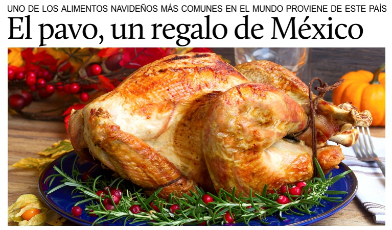 El pavo, uno de los muchos regalos de M�xico al mundo.