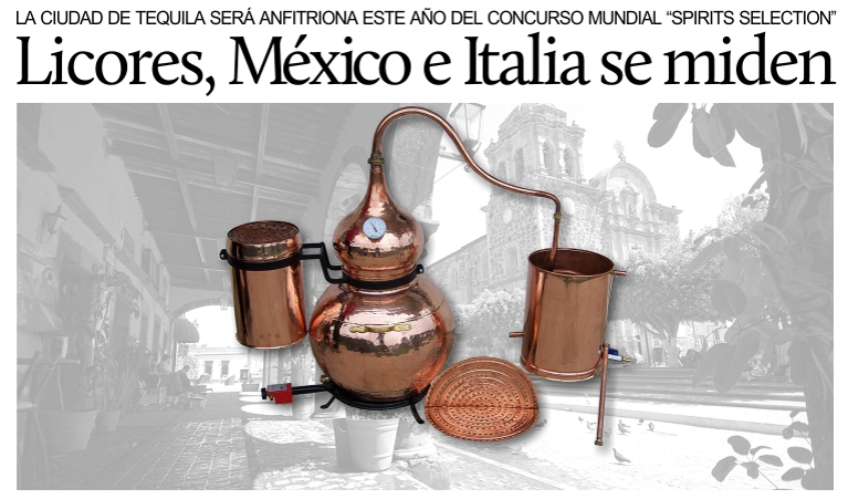 Tequila y grappa en la edicin 2016 del concurso internacional Spirits selection.