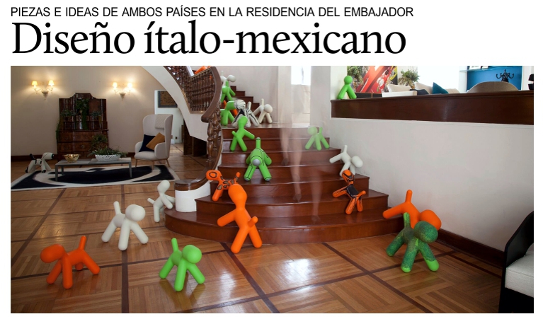 Dise�o italiano e imaginaci�n mexicana crean una residencia diplom�tica �nica.