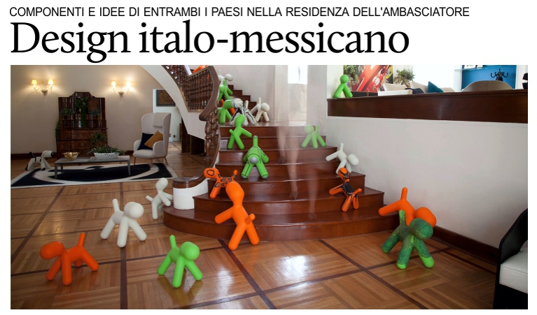 Il design italiano e la fantasia messicana creano una residenza diplomatica unica.