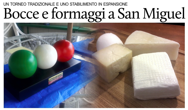 Il torneo di bocce e i formaggi italiani di Productos Remo a San Miguel de Allende.