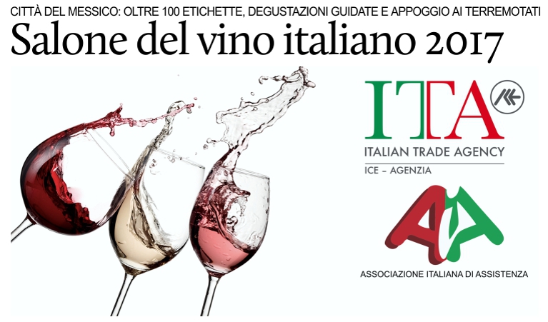 A Citt� del Messico il Salone del vino italiano appoggia i terremotati.