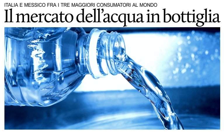 Acqua in bottiglia: necessit� o marketing?
