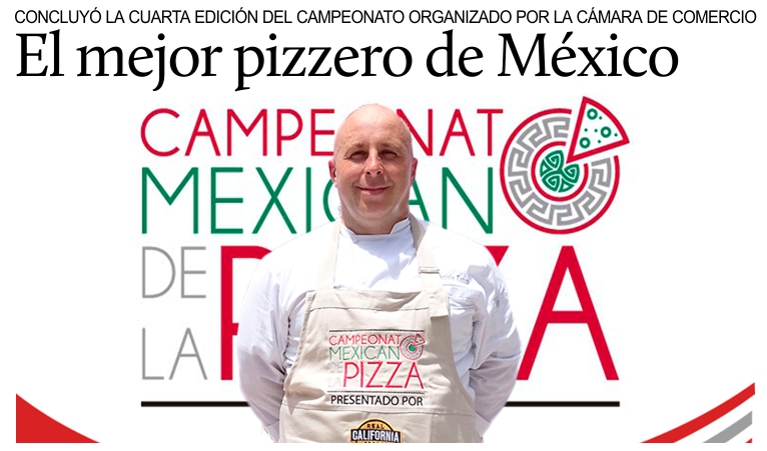 Daniele Tonin es el mejor pizzero de M�xico.