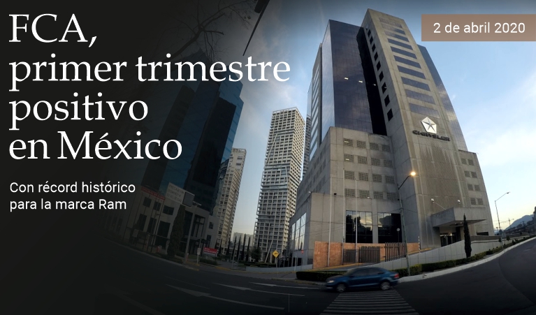 FCA, primer trimestre positivo en Mxico