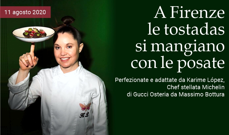 A Firenze le tostadas si mangiano con le posate