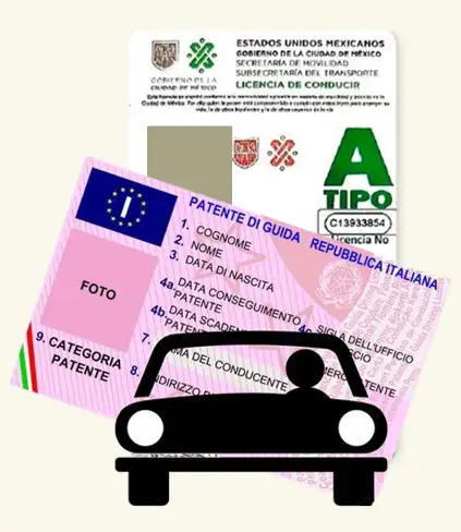 Licencias, la italiana entre las mejores. México último en la tabla