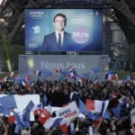 Encuesta de salida: Macron reelegido con 58.2%