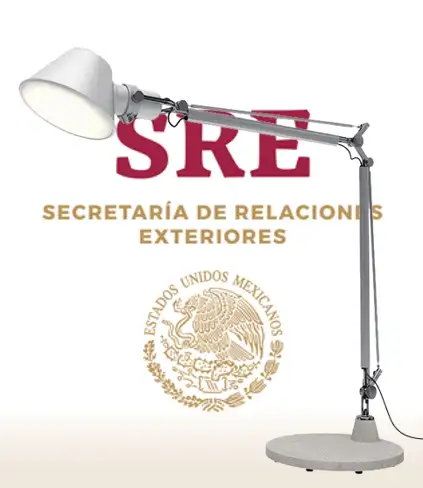 Diseño italiano en la Secretaría de Relaciones Exteriores de México