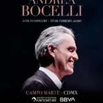 Andrea Bocelli en México en febrero