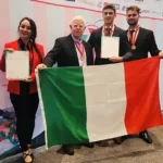 Tres estudiantes italianos premiados en México