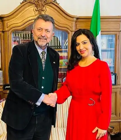 La Senadora La Marca (PD) fue recibida por el Embajador de México en Italia