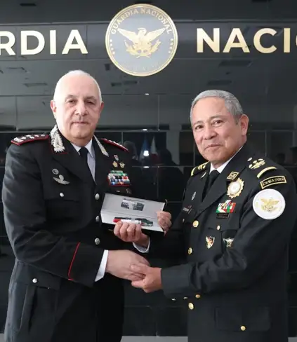 Visita in Messico del Comandante dei Carabinieri Teo Luzi