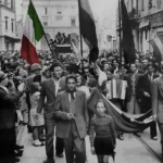 Celebración del aniversario de la liberación de Italia en la Ciudad de México