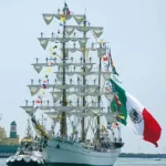La nave scuola messicana Cuauhtémoc arriverà a Napoli il 29 luglio / Foto: veracruz.mx