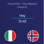 Campeonato de Europa Sub 21, hoy Italia-Noruega