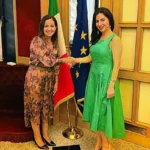 La senadora La Marca se reunió con la embajadora de Guatemala en Italia