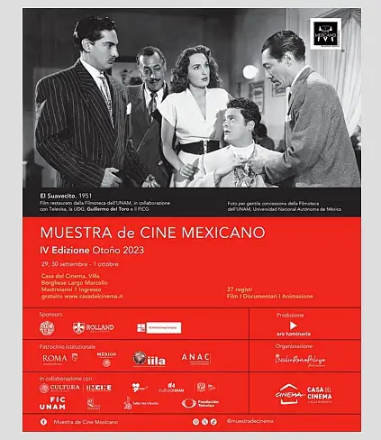 A Roma la IV Mostra del cinema messicano autunno 2023